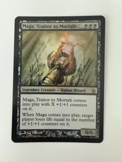 Magic: The Gathering - MTG - Maga, Traitor to Mortals - Saviors of Kamigawa - M - Image 1