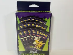 Pokemon Trick or Trade Booster Pack Set - 15 Packs of 3 - 2025 Set! Sealed! - Image 1