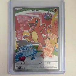 Pokemon Charmander Basic Card MEP 038 2026 80 HP 30 Attack English - Image 1