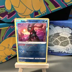 Pokemon TCG Radiant Greninja 046/189 SWSH10 Astral Radiance Radiant Rare Holo - Image 1
