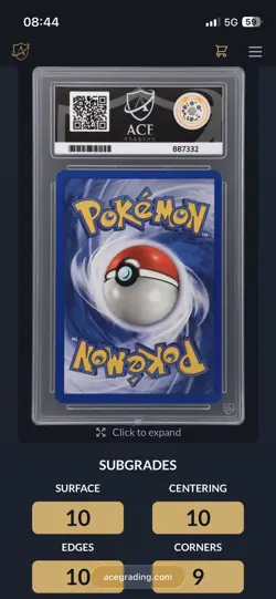 Pokemon Squirtle TCG Team Rocket Card 68/82 1st Edition! Ace 10 Gem Mint! Pop 5 - Image 2