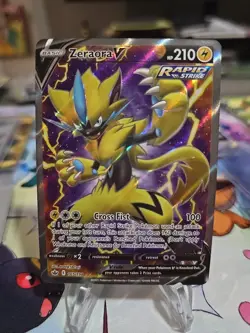 Zeraora V Pokemon 165/198 Chilling Reign Sword & Shield FULL ART NM - Image 1