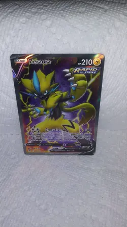 Pokemon TCG Zeraora V Chilling Reign 165/198 Holo Full Art - Image 3
