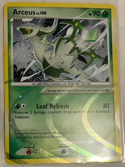 Arceus AR2 Lv 100 Holo Rare Platinum Arceus Pokemon NM/Light play - Image 1