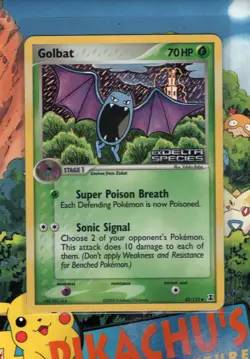 Pokemon TCG Golbat 43/113 Delta Species Stamped Reverse Holo NM - Image 1