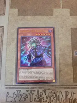 YUGIOH STARE OF THE SNAKE HAIR MZMU-EN003 ULTRA 1ST ED NM - Image 1