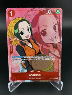 Makino (Full Art) OP02-015 Uncommon Premium Booster -The Best- One Piece NM - Image 1