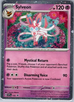 Sylveon - (Cosmos Holo) 172 SV: Scarlet & Violet Promo Cards - Pokemon Card - NM - Image 1