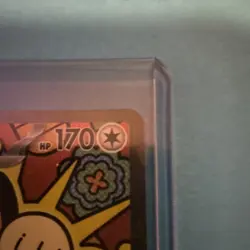 Pokemon Meowth EX 121/088 POR Illustration Rare Full Art Holo Basic Cat Card - Image 4