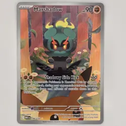 Marshadow 146/132 NM - Mega Evolution Illustration Rare Pokemon Card - Image 1