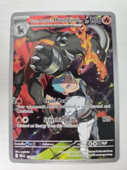 Team Rockets Houndoom 191/182 Sv10: Destined Rivals Holo Card - Image 1