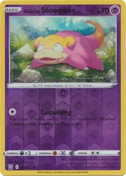 Galarian Slowpoke 54/163 Reverse Holo | Battle Styles | Pokemon Card - Image 1