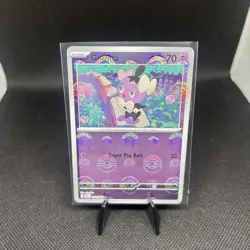 Pokemon Gothita Master Ball Pattern Holo Card 041/086 Sv: White Flare English - Image 4