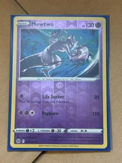 Mewtwo 056/172 Brilliant Stars Reverse Holo Rare Pokemon Card NM - Image 1