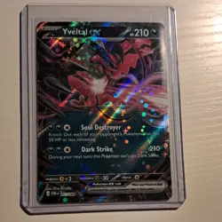 Pokemon TCG holo EX 5 card lot. Tatsugiri, Yveltal, Clefable, Mega Charizard Y - Image 3