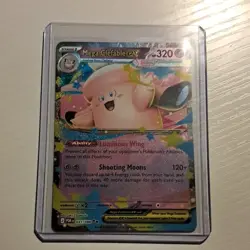 Pokemon TCG holo EX 5 card lot. Tatsugiri, Yveltal, Clefable, Mega Charizard Y - Image 5