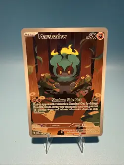 Pokemon Marshadow Illustration Rare Holo Card 146/132 Me01: Mega Evolution 2025 - Image 1
