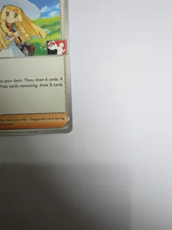 Pokemon TCG Lillie’s Determination Prize Pack 119/132 Non-Holo Play! Stamp - Image 5