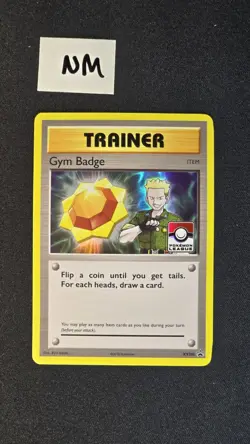 Gym Badge Lt. Surge Holo XY205 NM Pokemon Pokemon League Promo Series - Image 1