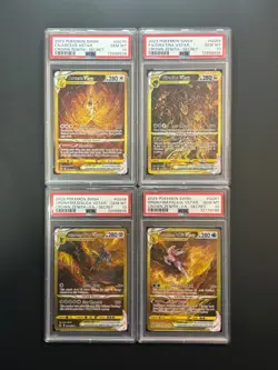 Pokemon Crown Zenith Gold VSTAR Set GG67 Sequential GG68 GG69 GG70 PSA 10 - Image 1