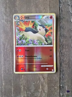 Quilava 49/123 Heartgold & Soulsilver Reverse Holofoil - NM Pokemon 2010 - Image 1