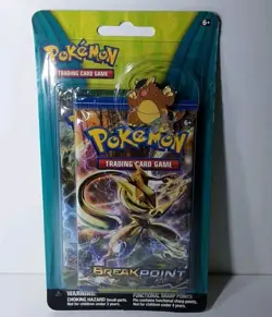 Pokemon XY Breakpoint & Fates Collide 2 Pack Blister w/ Kangaskhan Pin - OPEN - Image 1