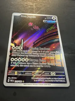 Pokemon TCG SV04 Paradox Rift Iron Jugulis #216/182 Illustration Rare Holo - Image 4
