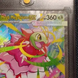 Pokemon TCG Mega Meganium EX 272/217 Rare Holo Full Art - ASC - Image 3