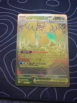Mega Dragonite Ex 295/217 GOLD HYPER RARE POKEMON ASCENDED HEROES - Image 1