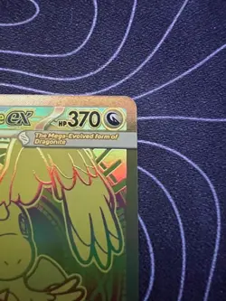 Mega Dragonite Ex 295/217 GOLD HYPER RARE POKEMON ASCENDED HEROES - Image 4