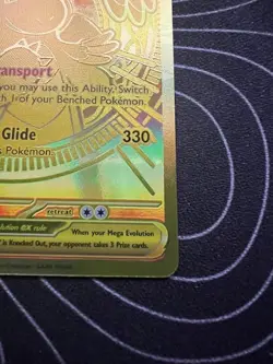 Mega Dragonite Ex 295/217 GOLD HYPER RARE POKEMON ASCENDED HEROES - Image 5