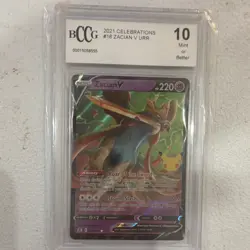 Pokemon Zacian V Ultra Rare Holo 016/025 Celebrations BCCG 10 EN - Image 1