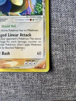 Pokemon TCG Blastoise Holo Rare EX Crystal Guardians 2/100 Delta Species - Image 5