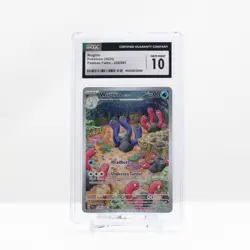 Pokemon Wugtrio Holo #224 Scarlet & Violet: Paldean Fates - CGC 10 Gem Mint - Image 2