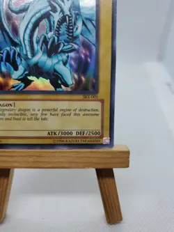 Rare Blue-Eyes White Dragon SKE-001 Starter Deck: Kaiba Evolution Card - Image 4