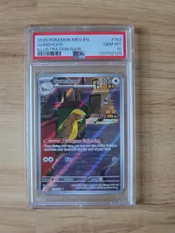 Pokemon TCG. Gumshoos 153/132 Me01: Mega Evolution Holo. PSA 10. Gem Mint. - Image 1