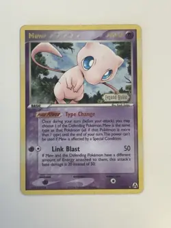 Pokemon TCG Mew SWIRL 10/92 Legend Maker Reverse Holo Stamped - Image 1