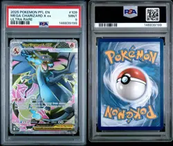 Pokemon TCG Mega Charizard X EX Ultra Rare Holo 109/094 Me02 PSA 9 - Image 3