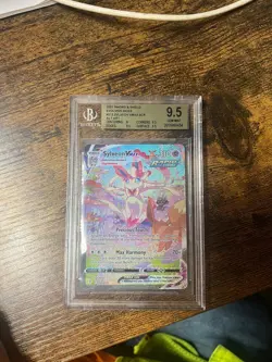 Pokemon Sylveon VMAX Evolving Skies Alt Art #212 BGS 9.5 GEM MINT - Image 1