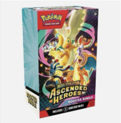 4 x Pokemon TCG Ascended Heroes Booster Bundles Sealed IN HAND - Image 1