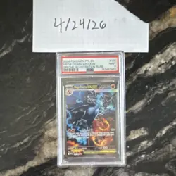 Pokemon TCG Mega Charizard X ex 125/094 Phantasmal Flames Rare Holo PSA 9 2025 - Image 1