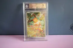 Eevee SVP173 Pokemon Center Stamped Promo BGS 9 Mint - Image 1