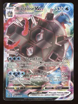 2021 Pokemon Sword & Shield Black Star Promos Blastoise VMAX #SWSH103 - Image 1
