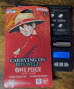 One Piece OP-13 CARRYING ON HIS WILL Sleeved Booster Pack - Heavy - 37.59g 🔥🔥 - Image 1