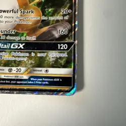 Raichu GX 29/73 Hidden Fates UltraRare Holo Pokemon Card 2017 -Lightning Elex - Image 5
