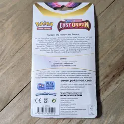 POKEMON SCORBUNNY card & coin Sword & Shield Lost Origins booster pack NEW - Image 2