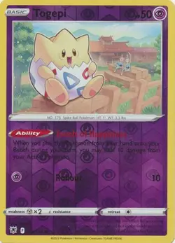 Togepi 55/189 Reverse Holo | Astral Radiance | Pokemon Card - Image 1
