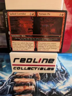 Spiked Corridor Torture Pit Duskmourn: House of Horror Magic: the Gathering Rare - Image 1