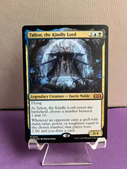 MTG Magic the Gathering Talion, the Kindly Lord (215/475) Wilds of Eldraine NM - Image 1