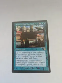 Thopter Spy Network (Retro Frame) Commander: the Brothers' War Regular MTG - Image 1